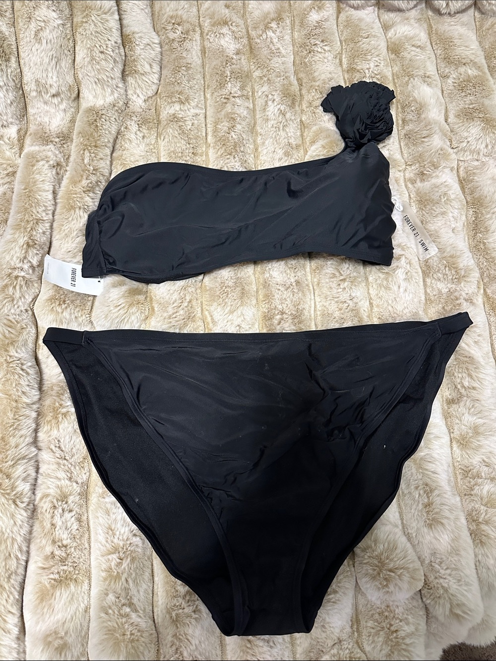 Forever 21 one shoulder swimsuit NWT 3X